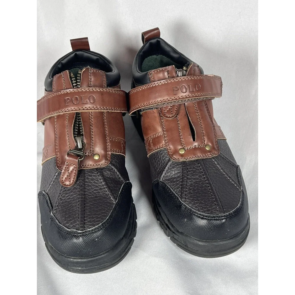 Polo by Ralph Lauren Boy's size 4 Leather upper Ralph Lauren Ankle boot